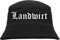 HB_Druck Landwirt Fischerhut - Bucket Hat L/XL Schwarz