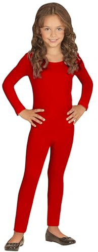 Widmann - Kinderkostüm Body, verschiedenen Farben und Größen erhältlich, lange Ärmel und Beine, elastisches Material, Overall, Karneval, Mottoparty