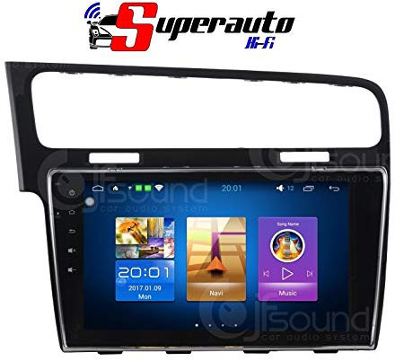 Jfsound JF-031W7A SOUND SYSTEM CUSTOM FIT Vw GOLF 7 MONITOR AUTORADIO 2 DIN