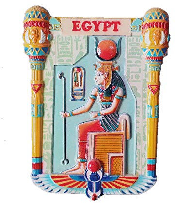3D-Kühlschrankmagnet mit Ägyptenmotiv, Reise-Souvenir, Geschenkkollektion, Heim- und Küchen-Dekoration, magnetischer Aufkleber, ägyptische Kühlschrankmagnet