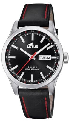 Lotus HerrenArmbanduhr Analog Quarz Leder 18671/4