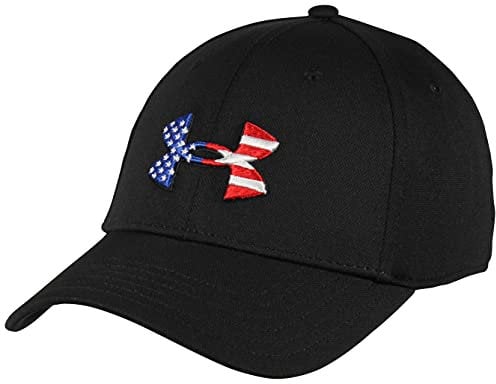 Under Armour Herren Freedom Blitzing Hat Mütze, Schwarz (001)/Rot, L-XL