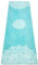 Yoga Design Lab Combo Yogamatte | rutschfest, Matte/Handtuch, Guter Halt bei viel Schweiß, Naturkautschuk | mit Tragegurt (Mandala Turquoise, 5.5mm)