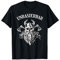 Bart Sprüche Bartträger Geschenke Wikinger T-Shirt Schwarz S Klassische Passform U-Ausschnitt Kurzarm Polyester 100% Männer