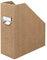 Rössler Papier 1318452601 - S.O.H.O. Stehsammler für DIN A4, mit Griff und beschriftbarem Einsteckschild, 11,5 x 26 x 31,5 cm, Special Line Hazelnut, 1 Stück