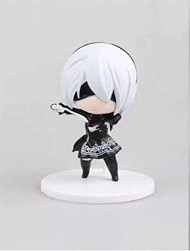 LXNFDC Anime Nier: Automata 2b Yorha Nein 2 Typ B PVC Anime Figuration Sammlung Statue Modell Kinder Spielzeug Geschenk