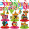 Karneval Deko Mexikanische Fiesta Mexiko Cinco de Mayo Party Dekoration Honeycomb Tischdekoration Papel Picado Banner Mexikaner Sombrero Hut Kaktus Deckenhänger