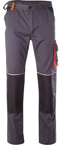 Herren Profi Arbeitshose Bundhose praktische Taschen Arbeitshose Anthrazit