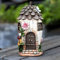 THE ENCHANTED GARDEN Acorn Fairy House Solar Garden Ornaments Outdoor Decoration Accessories Resin Statue Elf Pixie Fairies Home