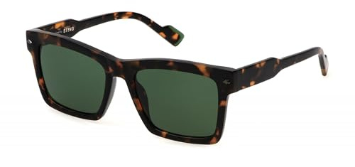 STING Herren Sst512 Sonnenbrille, Havana, 55