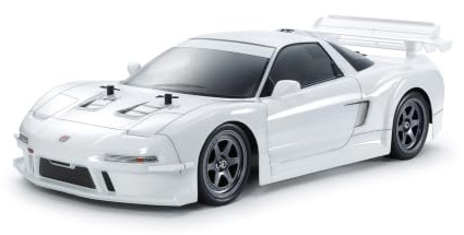 Tamiya 58739 1:10 RC Honda NSX 1998 Racing TT-02 - ferngesteuertes Auto, Fahrzeug, Modellbau, Zusammenbauen, Hobby, RC Bausatz, unlackiert