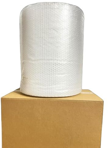 Luftpolsterfolie Rolle 50 cm x 50 m 60my Noppenfolie Verpackungsfolie | Top Qualität | Ideal für Versand, Umzug, Verpackung | 100% Recyclebar