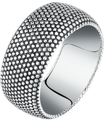 CHRIST Herren-Herrenring 925er Silber, recycelt 61, Silber 32027976