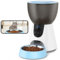 Ownpets Automatic Cat Feeder with Camera, 1304P HD Video with Night Vision, 2.4G & 5G WiFi Cat Food Dispenser for 4L Food, Voice Dialogue Function&Blockage Sensor, USB&Battery-operated, 10 Meals/day