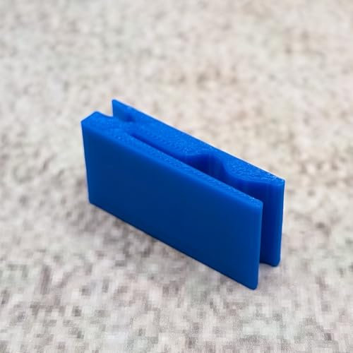 ULEIVA Ersatz Kabelclip Blau kompatibel mit Leifheit Bügeltisch Bügelbrett Clip Kabelhalterung (Blau)