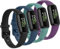 AK für Fitbit Inspire 3 Armband Damen Herren, 4 Stück Wasserdichtes TPU Ersatzarmbänder Klassisches Sport Verstellbarer Armband für Fitbit Inspire 3 Uhrenarmband