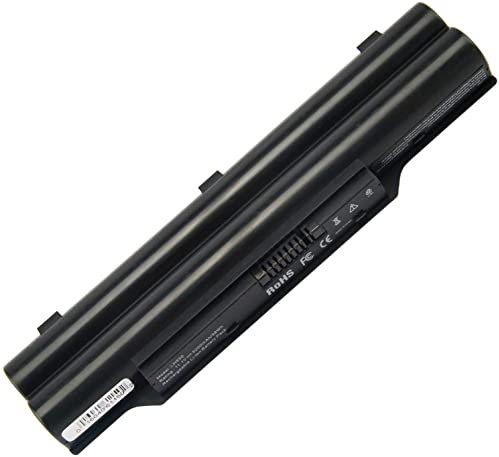11,1 V 4800 mAh FPCBP250 FPCBP250AP Laptop-Akku, kompatibel mit Fujitsu LifeBook A530, A531, FPCBP250AP S26391-F495-L100 S26391-F840-L100 BP222