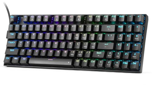Redragon K735 Rapid Trigger Wired Gaming Keyboard, 90% 94 Keys Mechanical Keyboard w/Hyper-Fast Actuation, Dedicated Magnetic Switch, Actuation Point Adjustable, 8K Hz Polling Rate