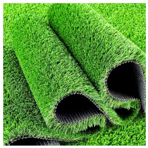 GXXINGIN Gazon Artificiel de 20 mm, Aspect réaliste et Naturel, largeurs de Gazon synthétique Astro : 2,5 m, 1 m x 10 m (Taille : 6 m) (1 m)