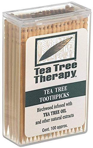 Tea Tree Therapy Mint Toothpicks 100 Ct