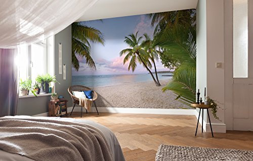 Komar Photo Murale Panoramique Intissé, 368cm x 248cm, Paradise Morning, XXL4-528