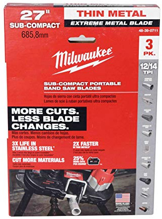 Premium-Metallsägeblatt für M12 BS 687,57 x 2,1/1,8 mm fr Wandstärke 4-8 mm