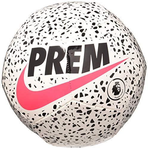 NIKE PL NK PTCH-Energy Ballon de Football Unisexe pour Adulte Multicolore (White/Black/Racer Pink) Taille 3