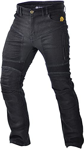 Trilobite Herren Parado Slim Fit Version Jeans, Schwarz, 46W