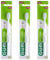 GUM® ActiVital® Sonic Zahnbürstenkopf, batteriebetrieben, GUM ActiVital Sonic, ultra-spitz zulaufende Borsten, 50% effizienter/weiß, 3 x 2 Stück