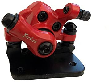 SPEDWHEL Freno de disco de hierro de 10 pulgadas, pinza de freno para patinetes eléctricos Kugo M4 y M4 PRO (parte trasera)