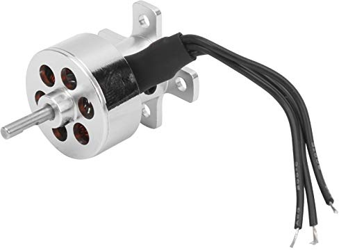 VBESTLIFE 1811 Brushless Drohnenmotor aus Metall, 10 G UAV Brushless Motor Zubehör für Starrflügler Quadrotor Modell Silber(3000kv)