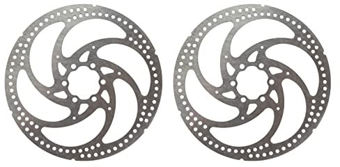 2 Stück Fahrrad Bremsscheiben Set 180mm Disc Brake 6 Loch Scheibenbremsen