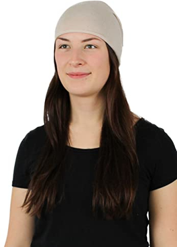 Giorgio Rimaldi Mütze für Damen & Herren - leichte Viskose-Beanie - Warm und weich