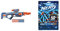 Nerf Elite 2.0 Eaglepoint RD-8 Blaster Mit 8-Dart Trommel, Abnehmbarem Fernrohr und Lauf, 16 Darts, Bolzen und 50er Nachfüllpackung
