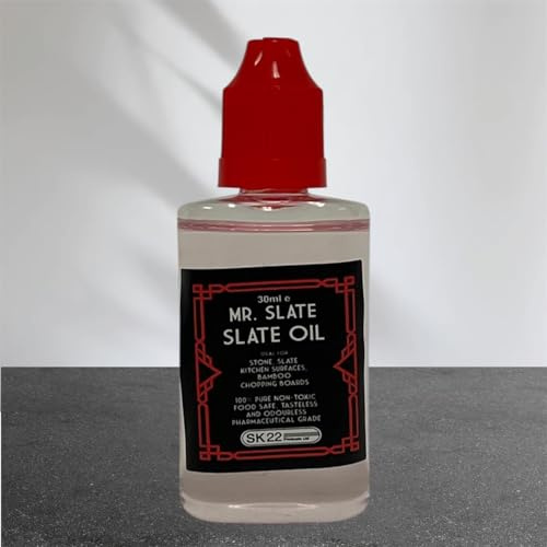 Mr Slate. Slate Oil Cleans and Polishes Slate Surface Ideal for hearths, fireplaces, floors etc. (30ml)