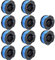 QOXEZY Lot de 10 bobines et fil pour débroussailleuse Black + Decker BCSTA536 comparables à A6481