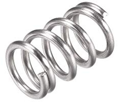 TOP-VIGOR Compression Spring, 12mm OD, 1.6mm Wire Size, 20mm Length, 10Pcs | Extended Extended Mechanical Tension Spring, Metal Coil Springs Torsion Springs for DIY, Home, Automotive Repairs