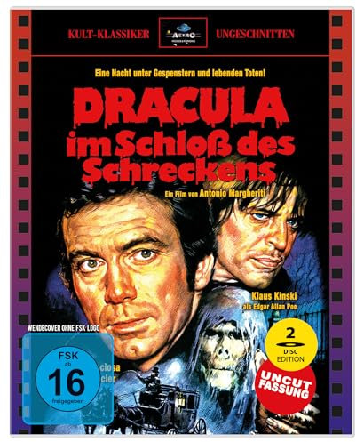 Dracula im Schloß des Schreckens - 2 Blu-rays (Langfassung + Kinofassung) - Astro Design (limitiert auf 500 Stck. in Full Sleeve Scanavo-Box)