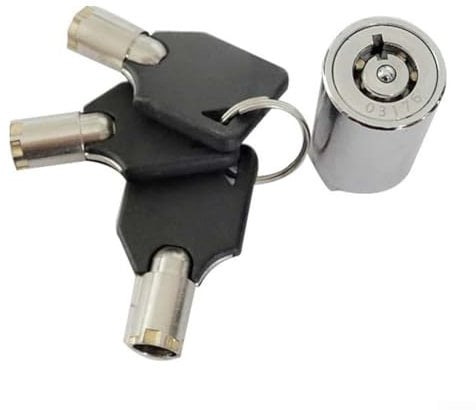 Sicheres Zylinderschloss aus Zinklegierung für Schränke, Briefkästen und mehr