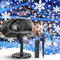Projektor Weihnachten Aussen - Große Dynamische LED Schneeflocken Projektor mit Fernbedienung Timer, Wasserdicht Weihnachtsbeleuchtung außen für Garten Fenster Wand Hof Party Weihnachtsdeko