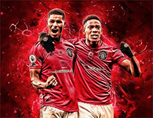 Schwagebo Jigsaw Puzzle 1000 Pieces British Football Team Poster For Fun Adult Wooden Puzzle Toy Gq509Zy