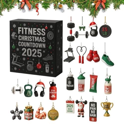 Weihnachtskalender Countdown | 2D Acryl Adventsdekoration