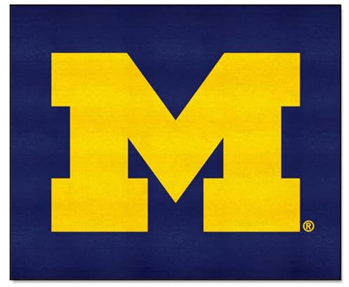 FANMATS NCAA University of Michigan Wolverines Tailgater-Teppich aus Nylon