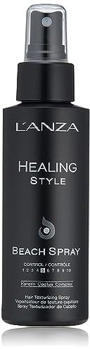 L’ANZA Healing Style Beach Spray with Medium Hold Effect - Eliminates Frizz, Detangles and Boosts Hair´s Shine, With UV and Heat Protection to prevent sun and styling damage (3.4 Fl Oz)