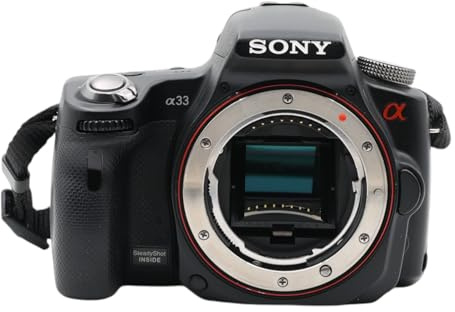 Sony SLT-A33L SLT-Digitalkamera (14 Megapixel, Live View, Full HD, 3D Sweep Panorama) Kit inkl. 18-55 mm Objektiv