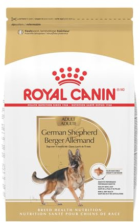 Royal Canin Breed Health Nutrition German Shepherd Adult Dry Dog Food, 30 lb Bag