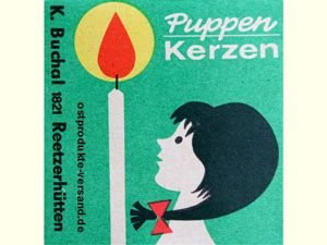 Buchal-Kerzen Puppenkerzen 20 Pack - DDR Produkte - für Ostalgiker - Ossi Produkte