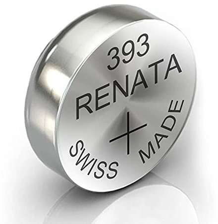 4 x Renata 393 Uhren Knopfzelle