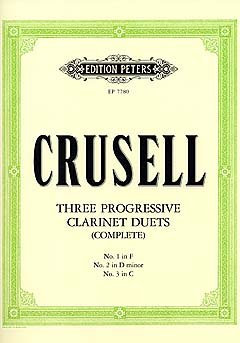 3 PROGRESSIVE DUETTE - arrangiert für zwei Klarinetten [Noten / Sheetmusic] Komponist: CRUSELL BERNHARD HENRIK