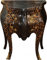 Casa Padrino Barock Kommode Leopard H 71 cm, B 60 cm, T 38 cm - Nachttisch Kommode